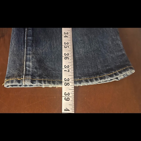 Vintage Y2K Abercrombie & Fitch Distressed Classic Straight Cut Denim Jeans - Picture 6 of 9